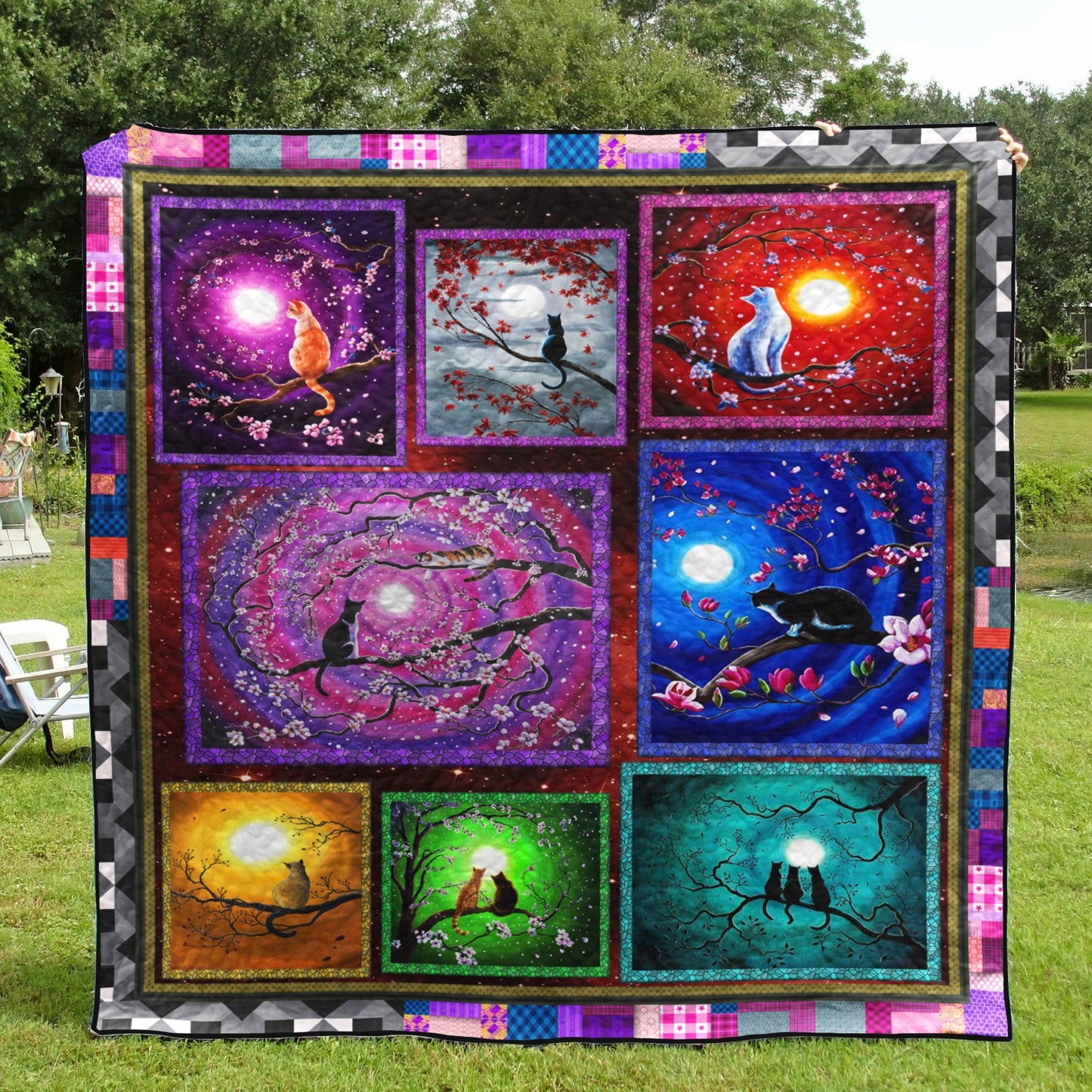 Cat TD2809243 Quilt Blanket