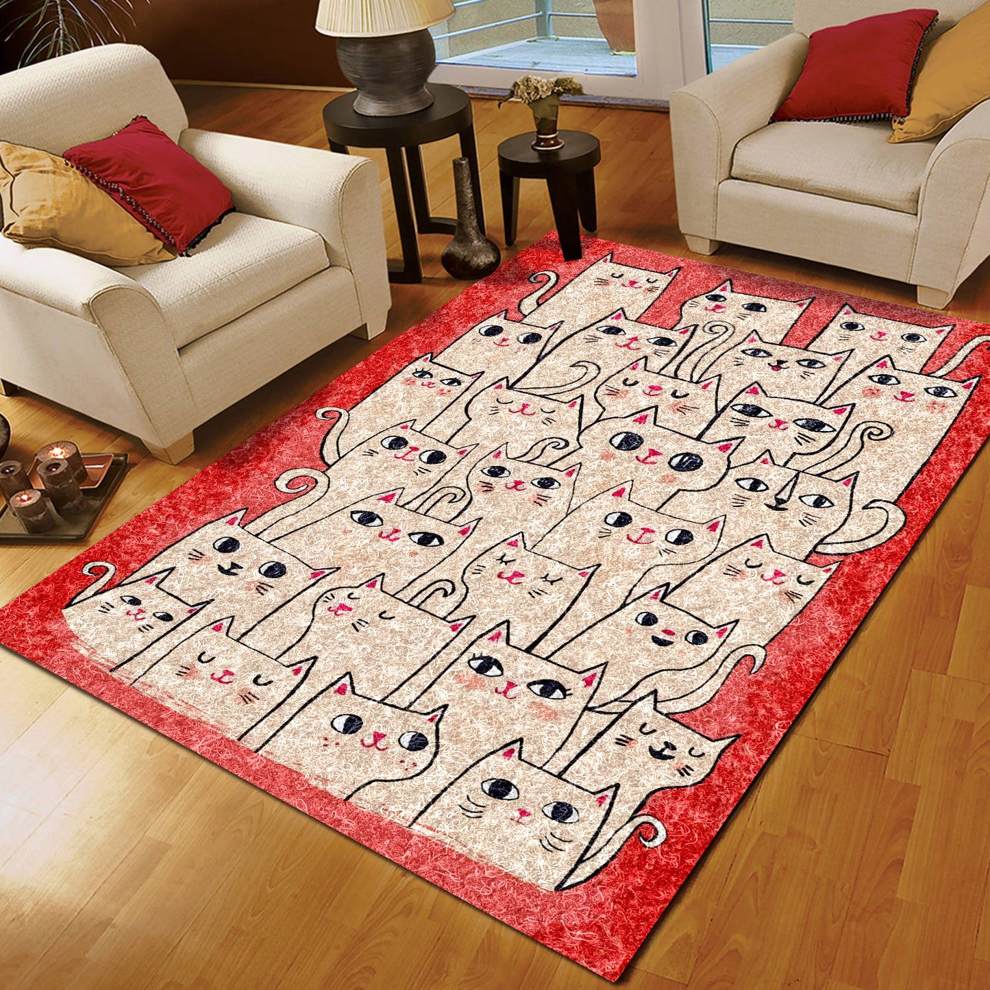 Cat DD200813R Rug