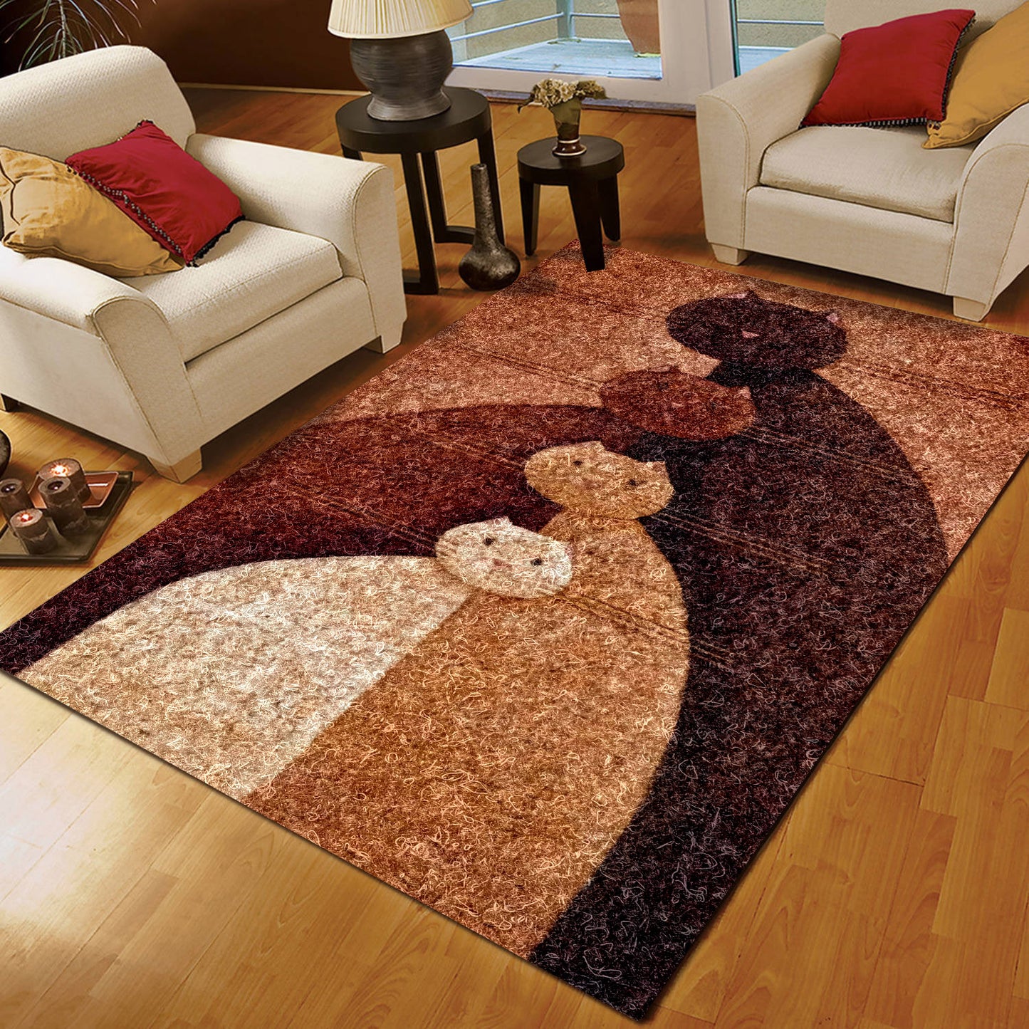 Cat DD220808R Rug