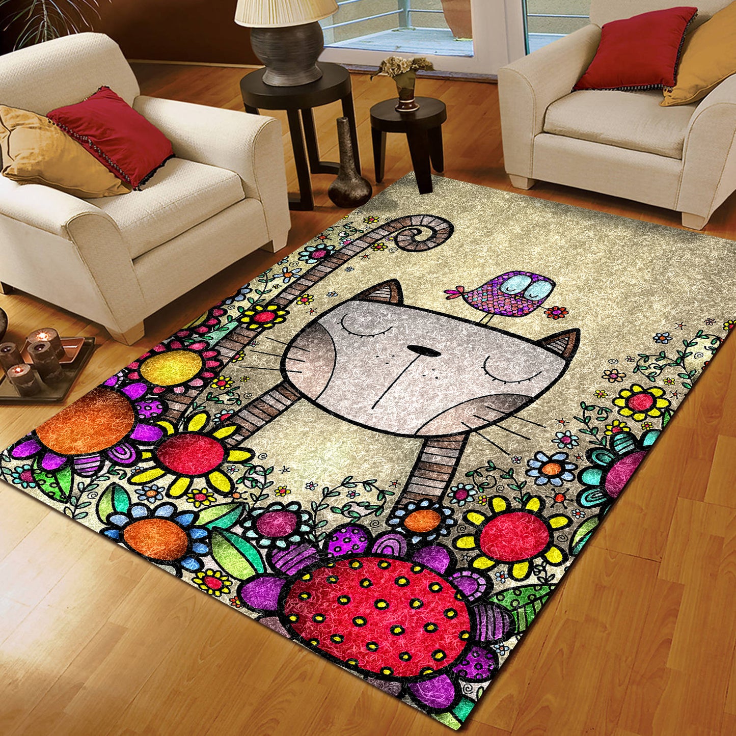 Cat HT260814M Rug