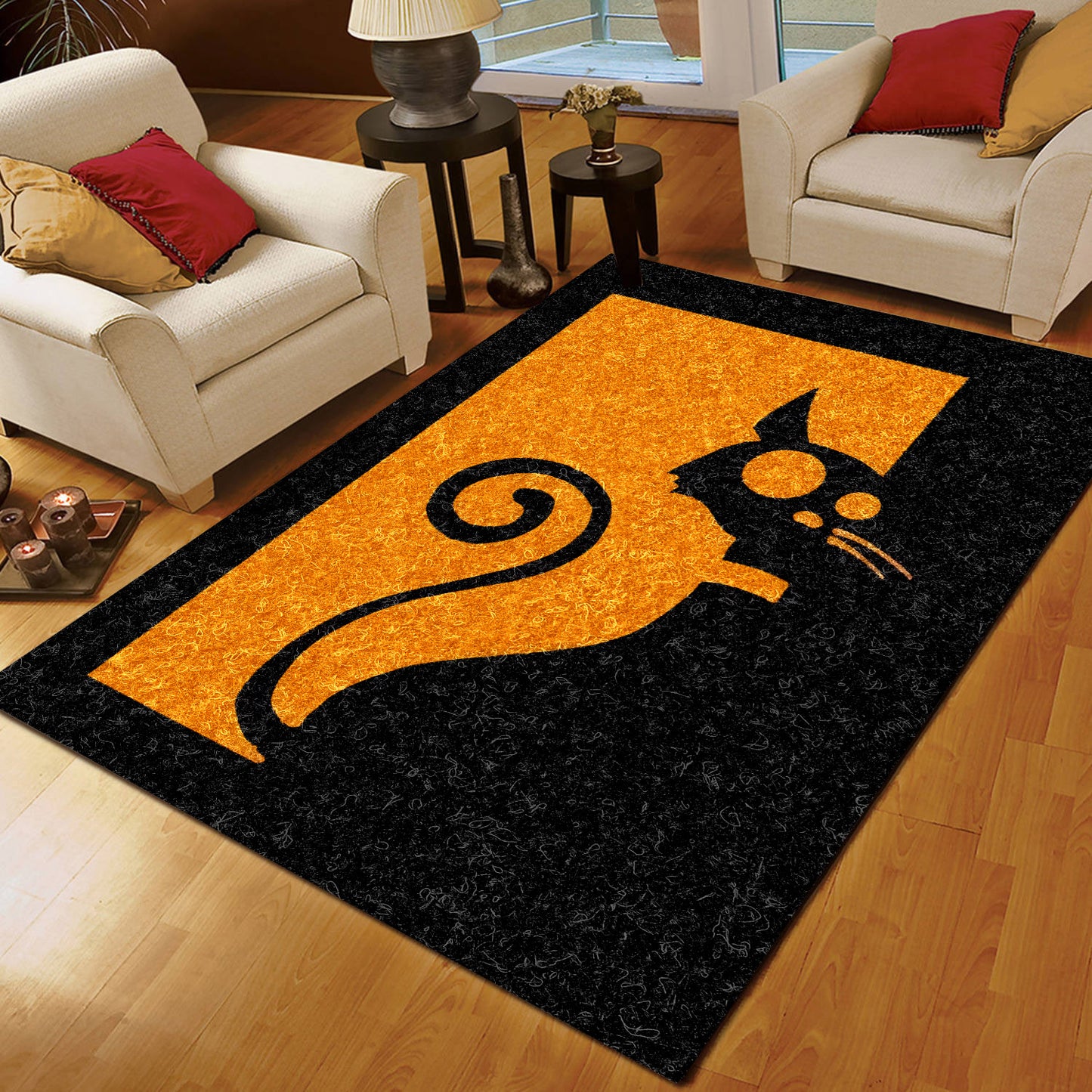 Cat Halloween HT170808M Rug
