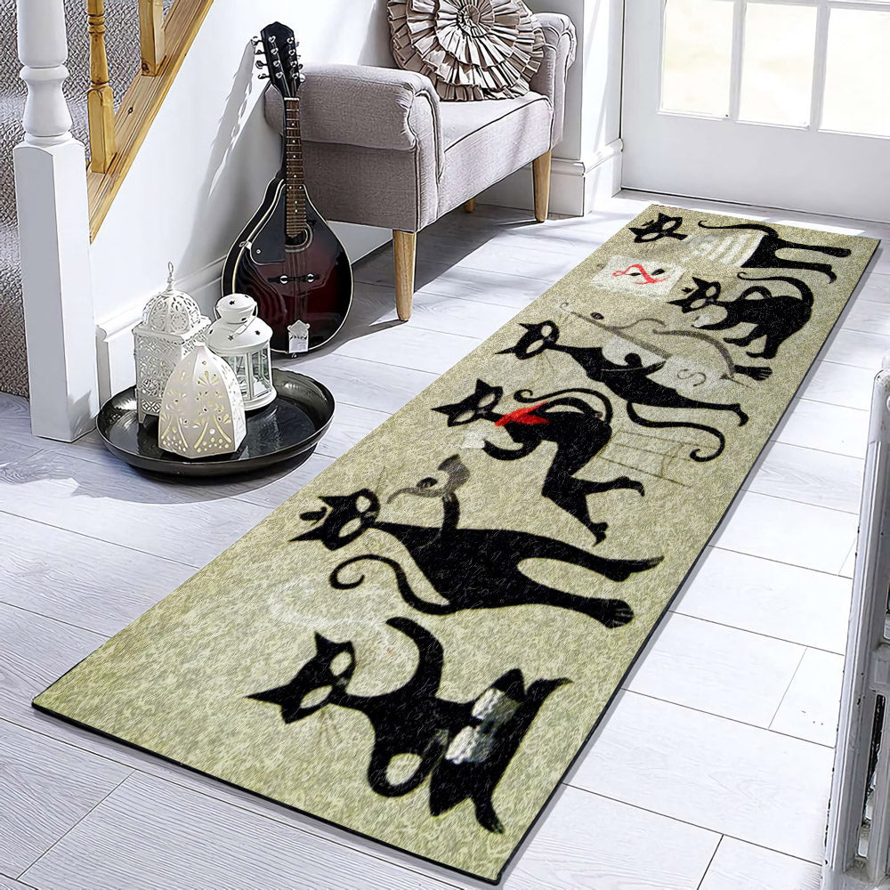 Cat The Artist BT270902RU Runner Rug