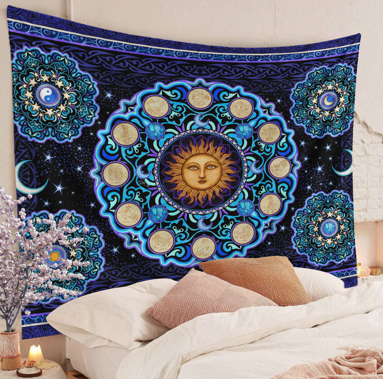 Celestial QN130801TM Decorative Wall Hanging Tapestry