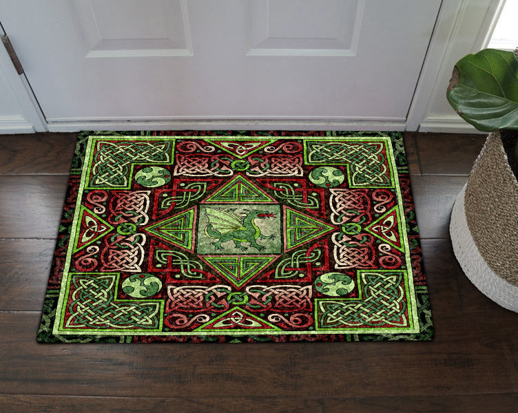 Celtic Dragon HN04100026D Non-slip Door mats