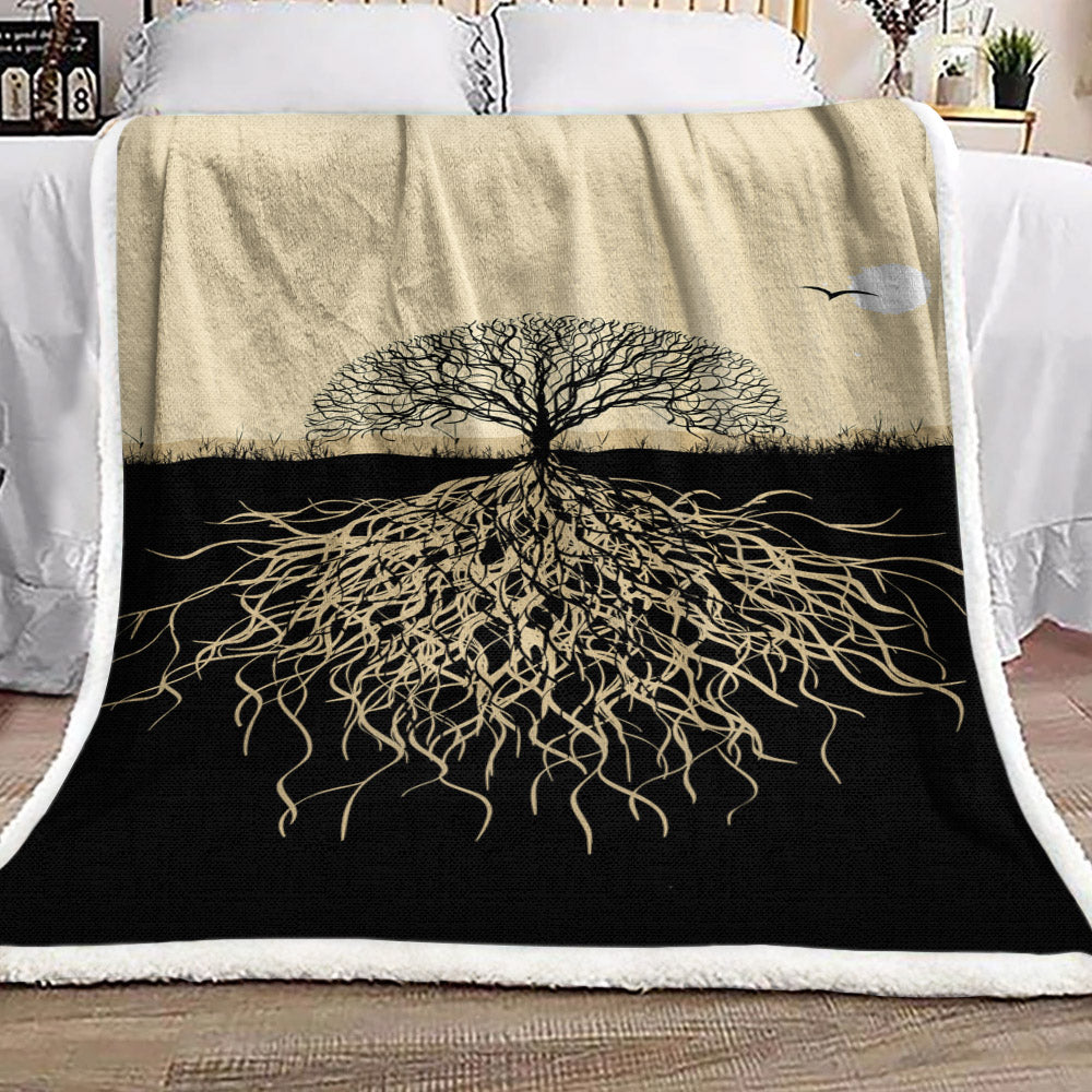 Celtic Tree Of Life HN230931F Sherpa Fleece Blanket