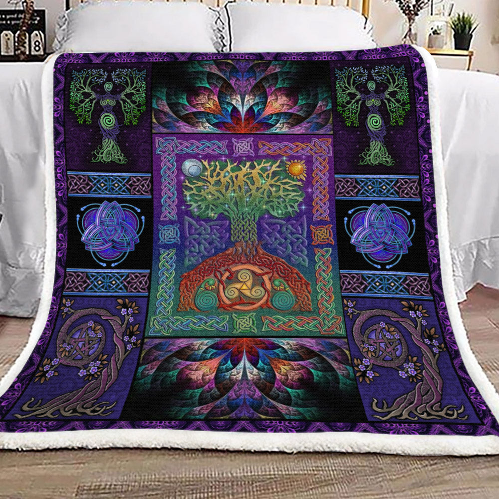 Celtic YH25100810F Sherpa Fleece Blanket