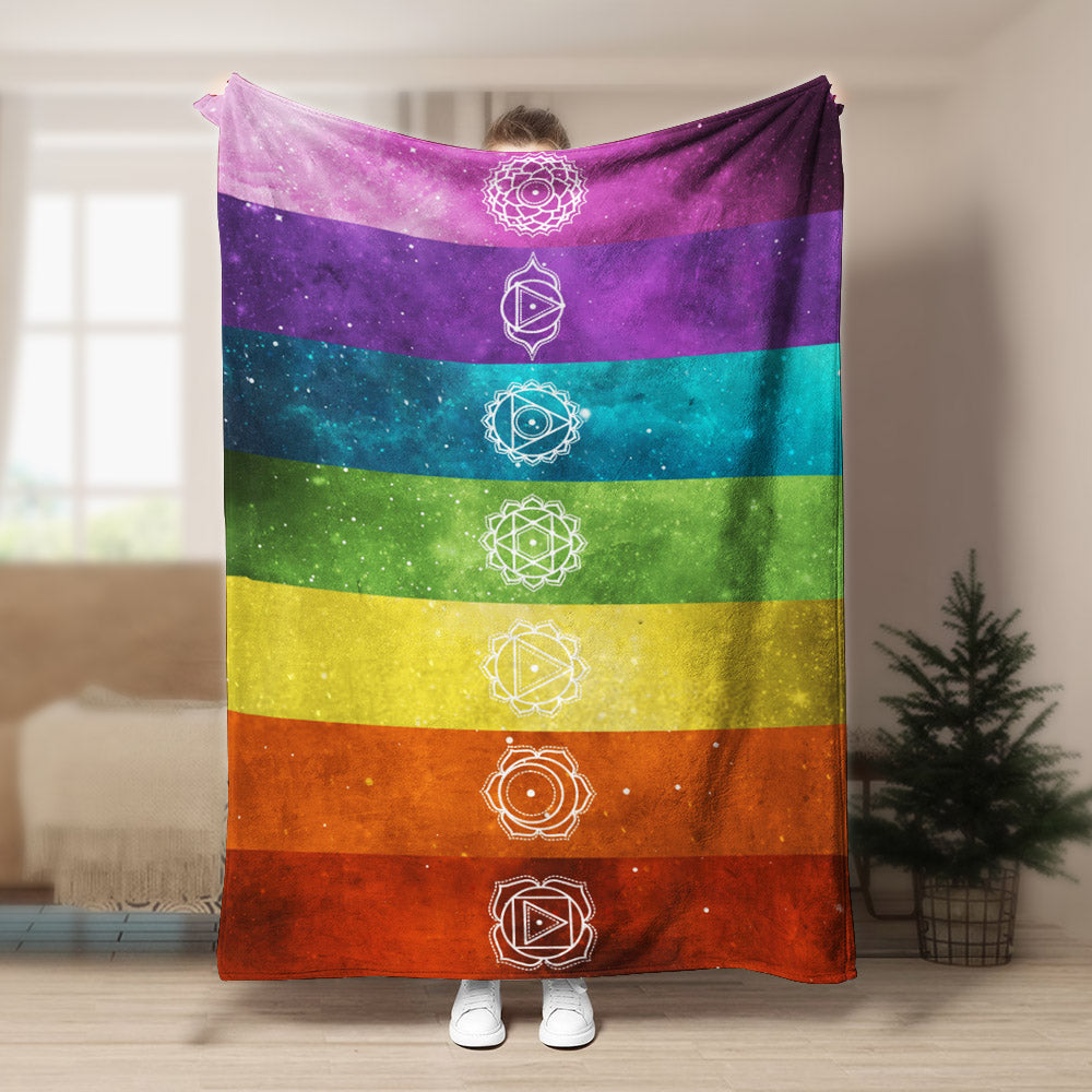 Chakra CL240820MD Sherpa Fleece Blanket