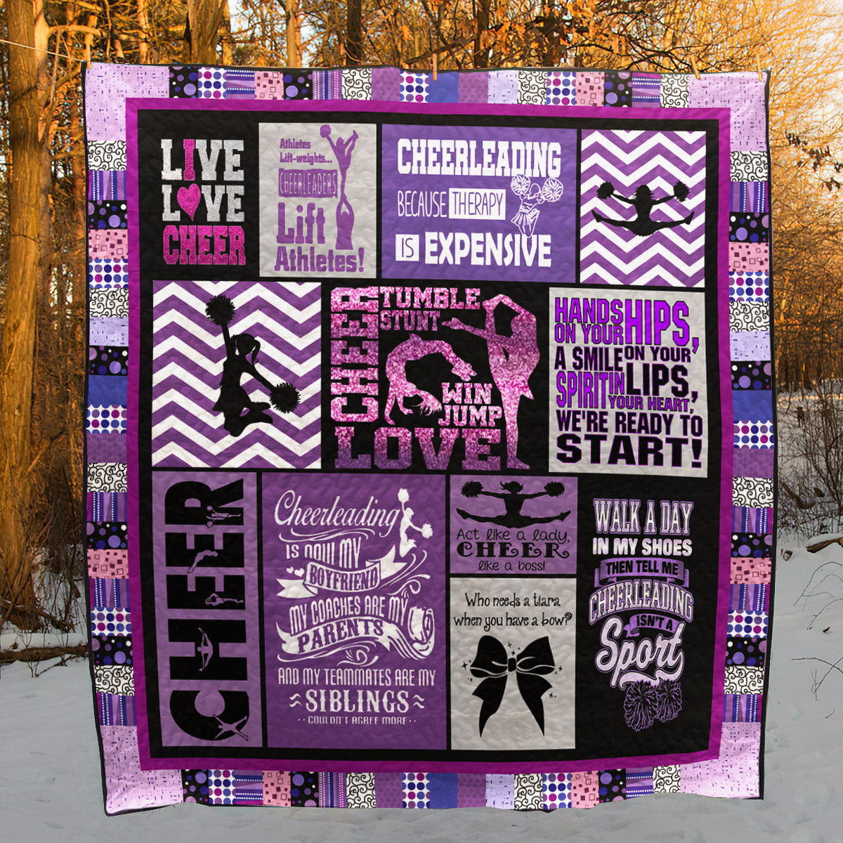 Cheerleading TD10110517 Quilt Blanket