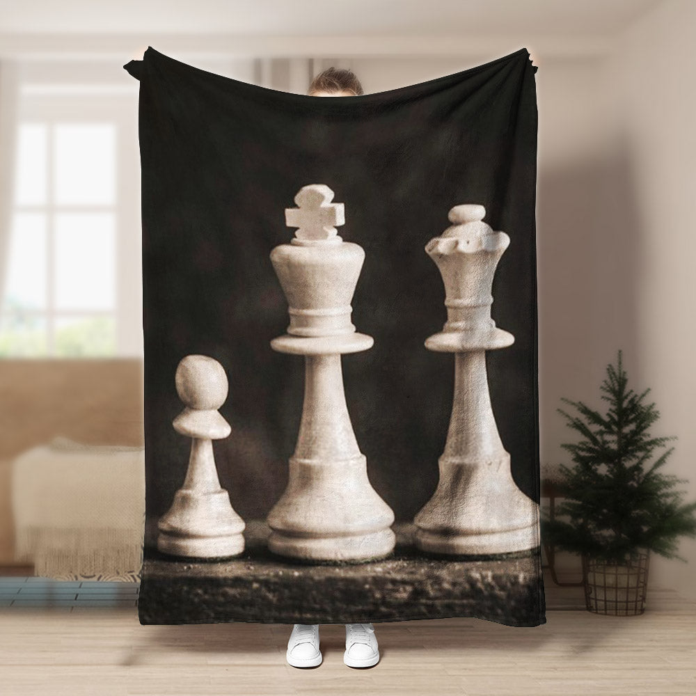 Chess HN160931F Sherpa Fleece Blanket