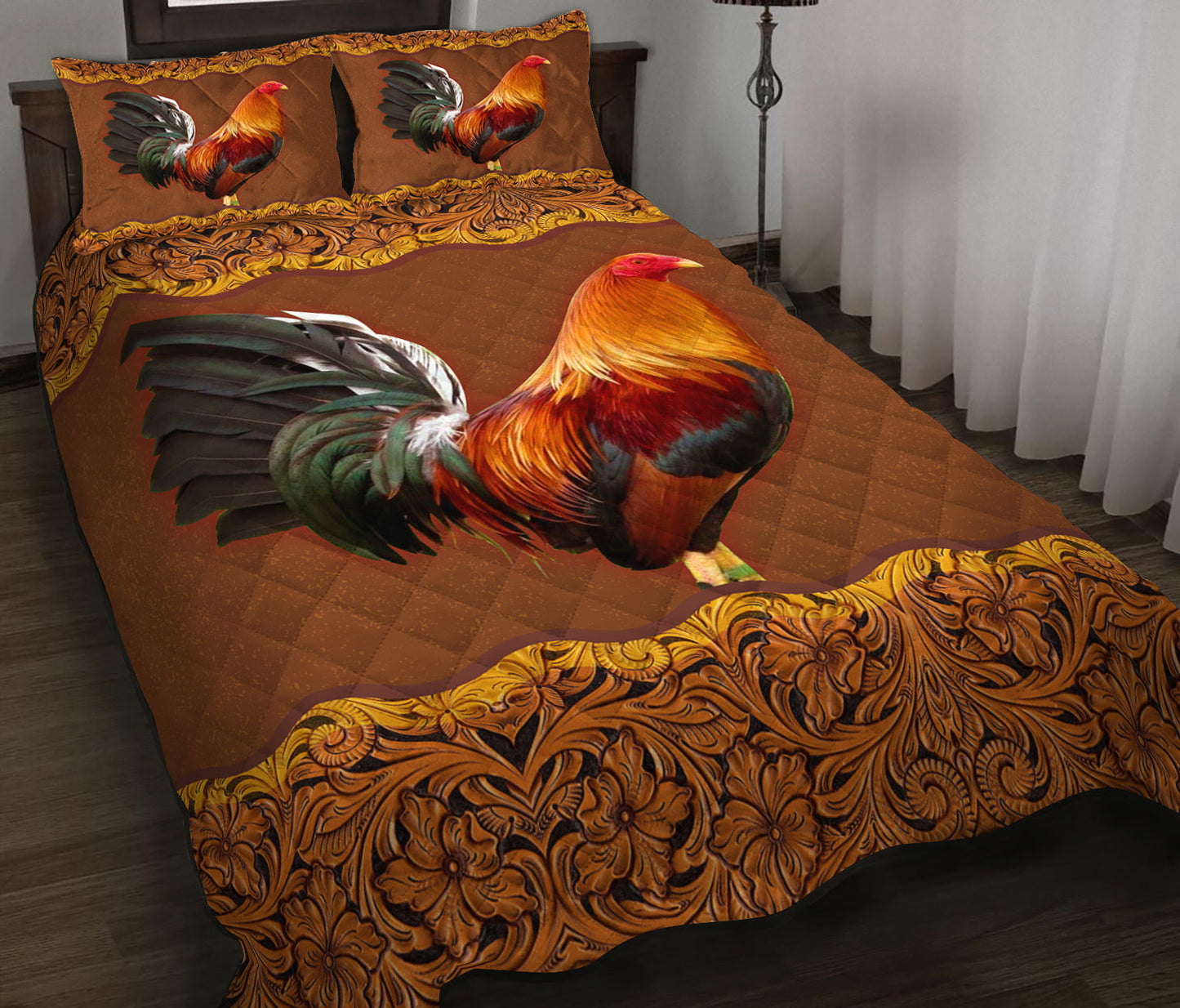 Chicken Quilt Bedding Set HN130902M