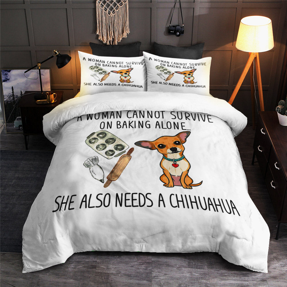 Chihuahua Baking NT050959B Bedding Sets