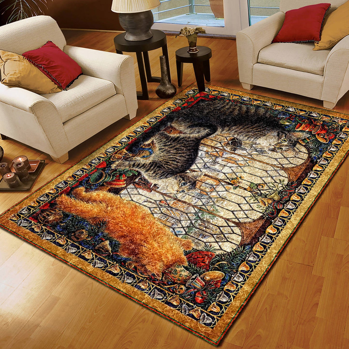 Christmas Cat TL240811M Rug