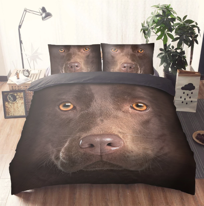 Chocolate Labrador Retriever CLM0411080B Bedding Sets