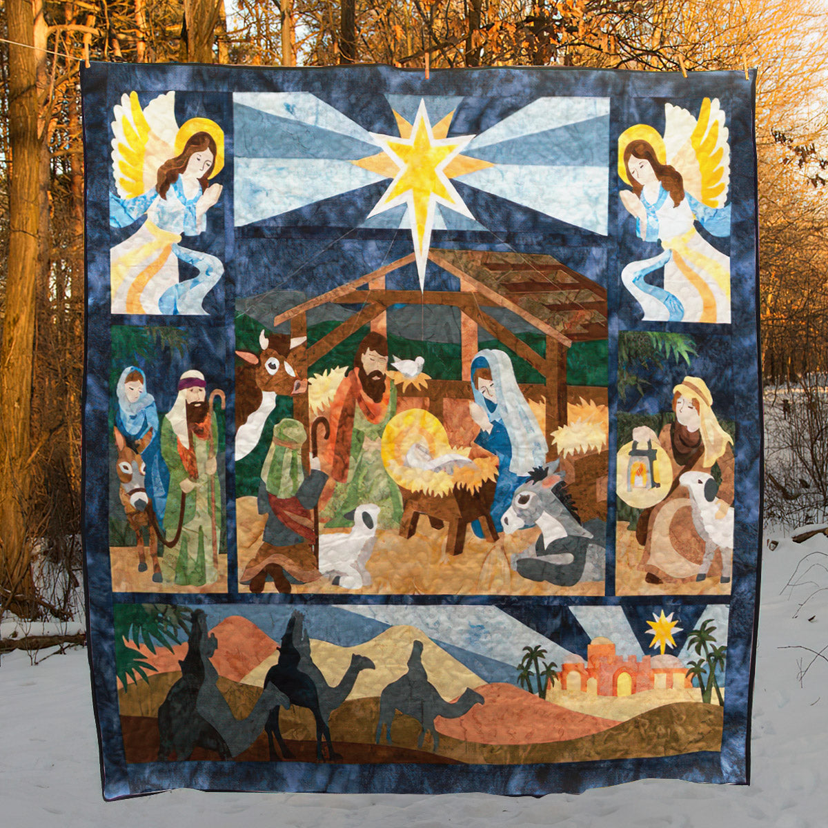 Christian CLM30110257Q Quilt Blanket
