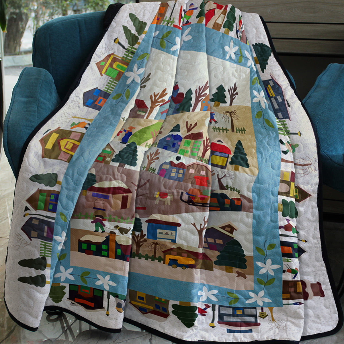 Christmas CLM170653 Art Quilt