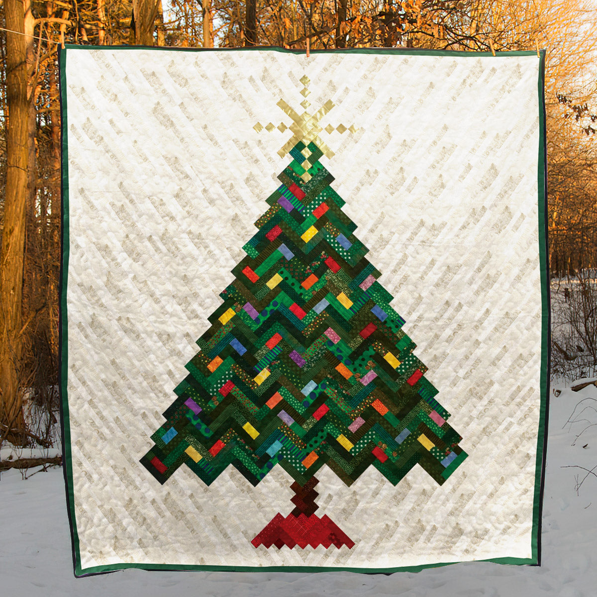 Christmas Tree CLT1810060H Quilt Blanket
