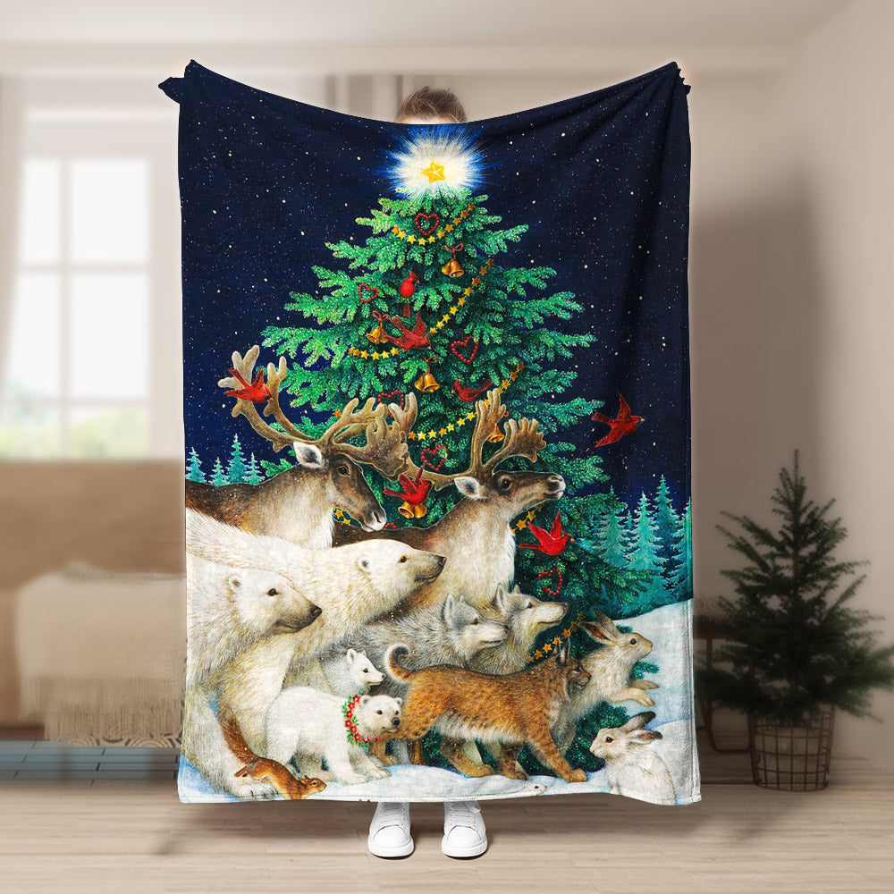 Christmas CG0809048TT Sherpa Fleece Blanket