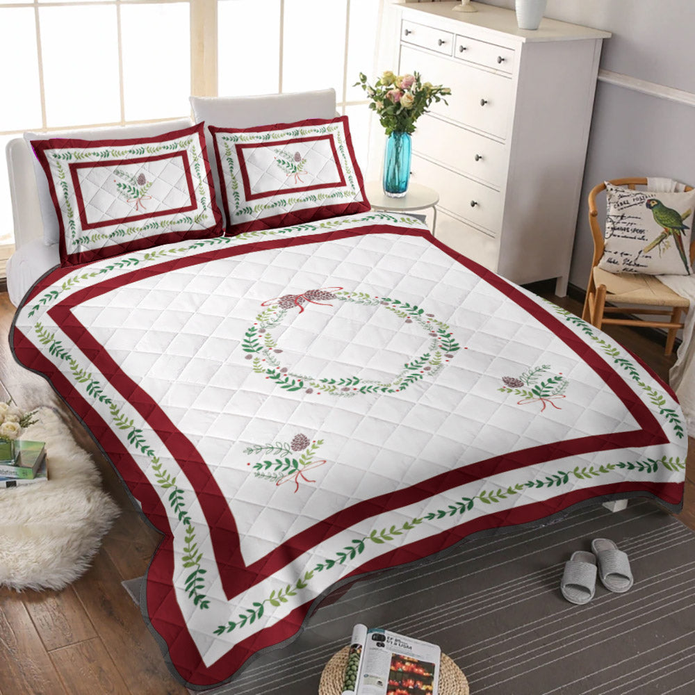 Christmas CLM2410072B Quilt Bedding Set