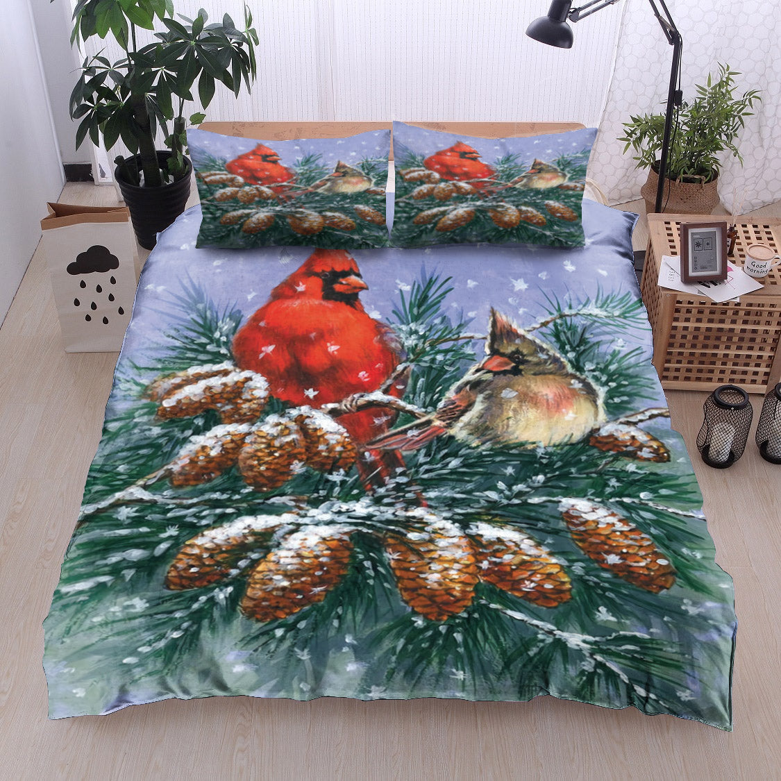 Christmas Cardinal BT11100047B Bedding Sets