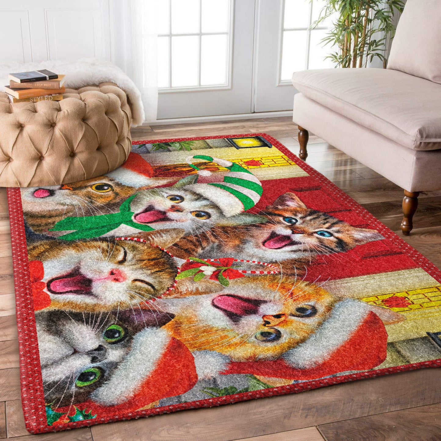 Christmas Cats VD1410073R Rug