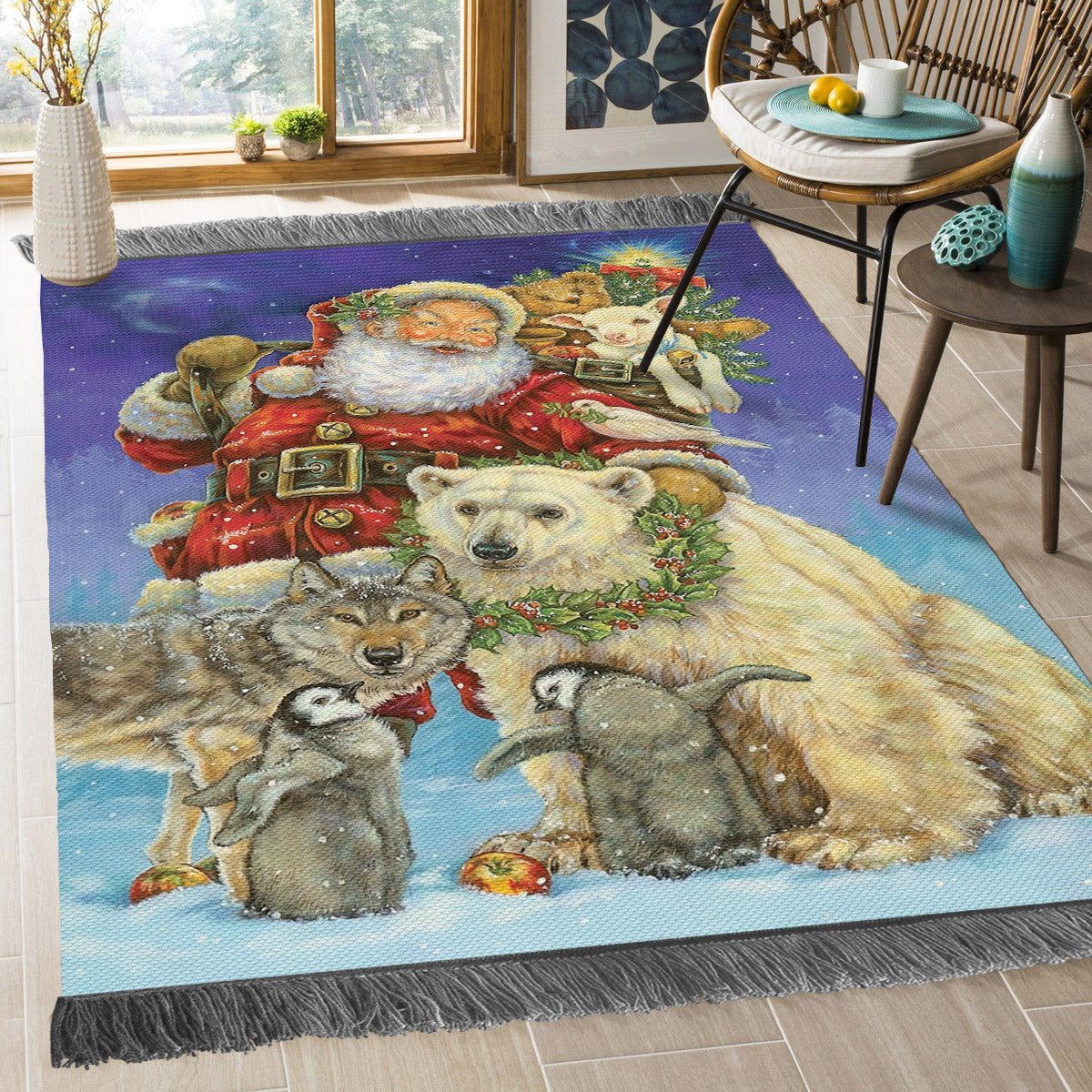 Christmas DV3009057O Decorative Floor-cloth