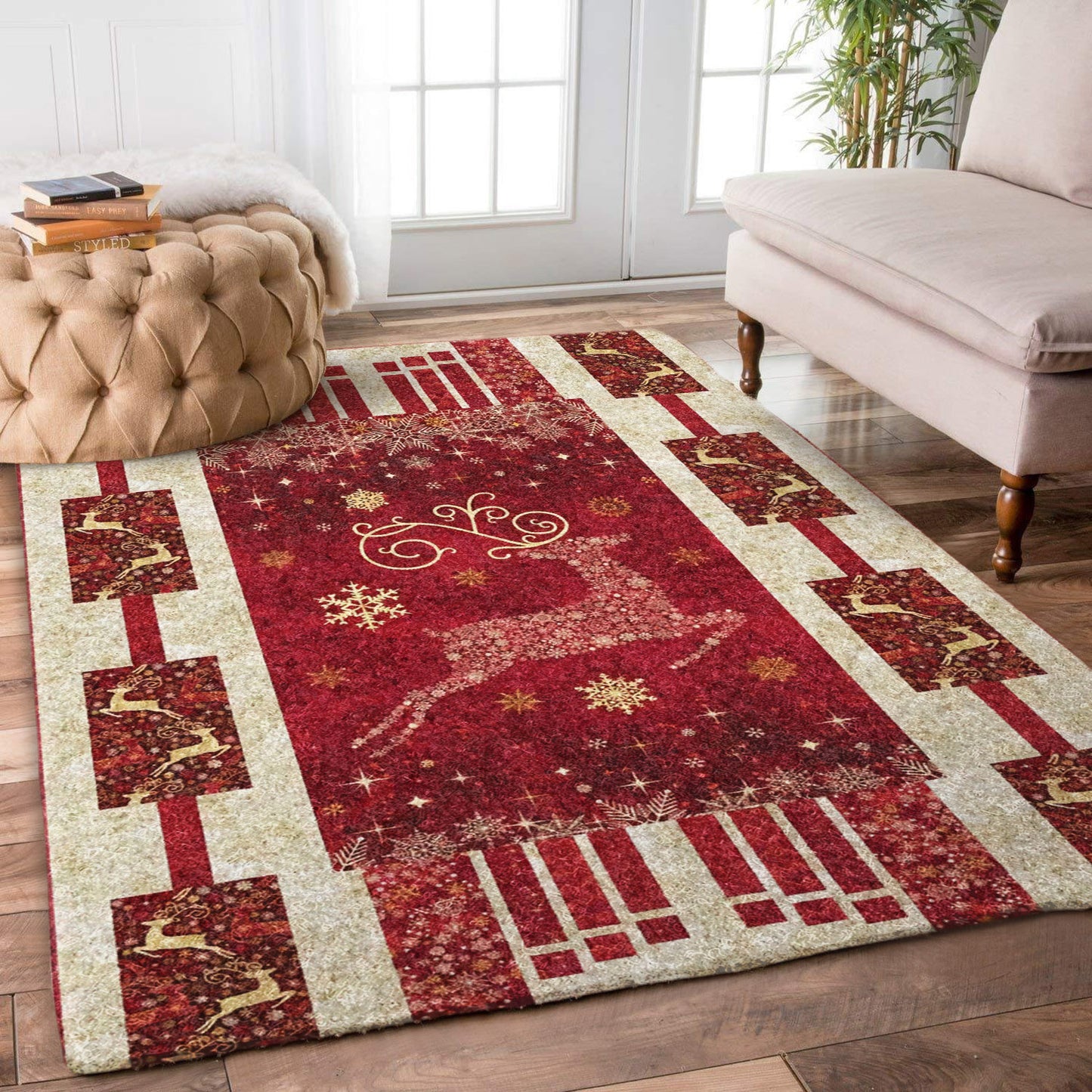 Christmas Deer DV1510050R Rug