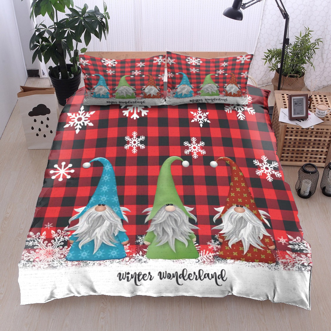 Christmas Gnome HN31100032B Bedding Sets