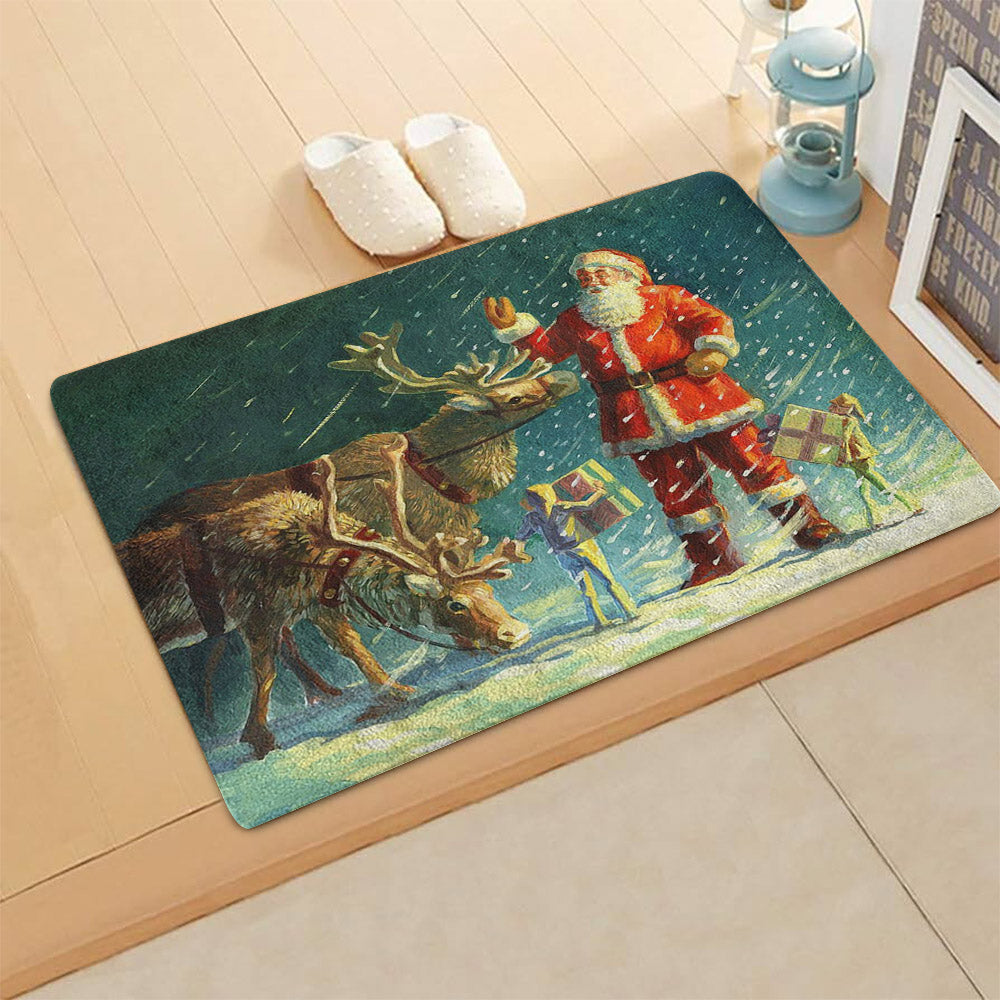 Christmas HN080915MDD Non-slip Door mats