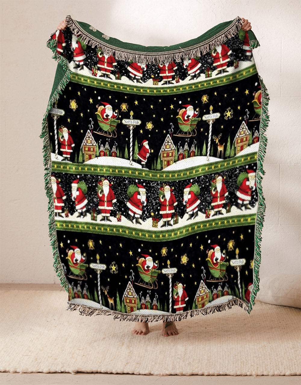 Christmas ML1510061S Throw Blankets For Sofa
