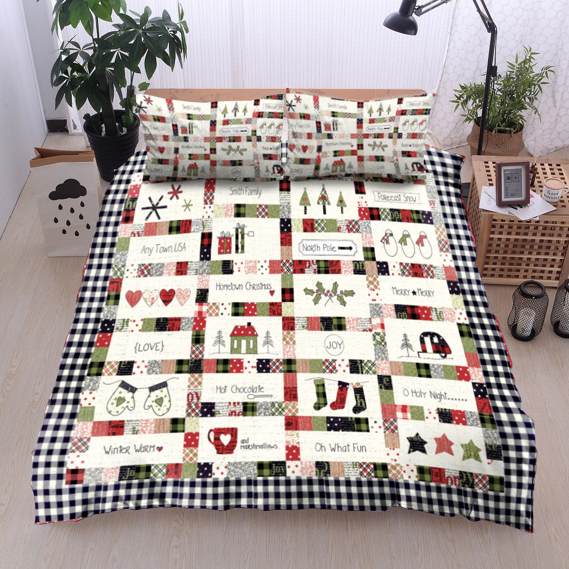 Christmas ML240924B Bedding Sets