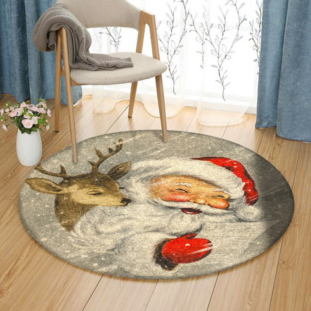 Christmas NT3110183RR Round Area Rug