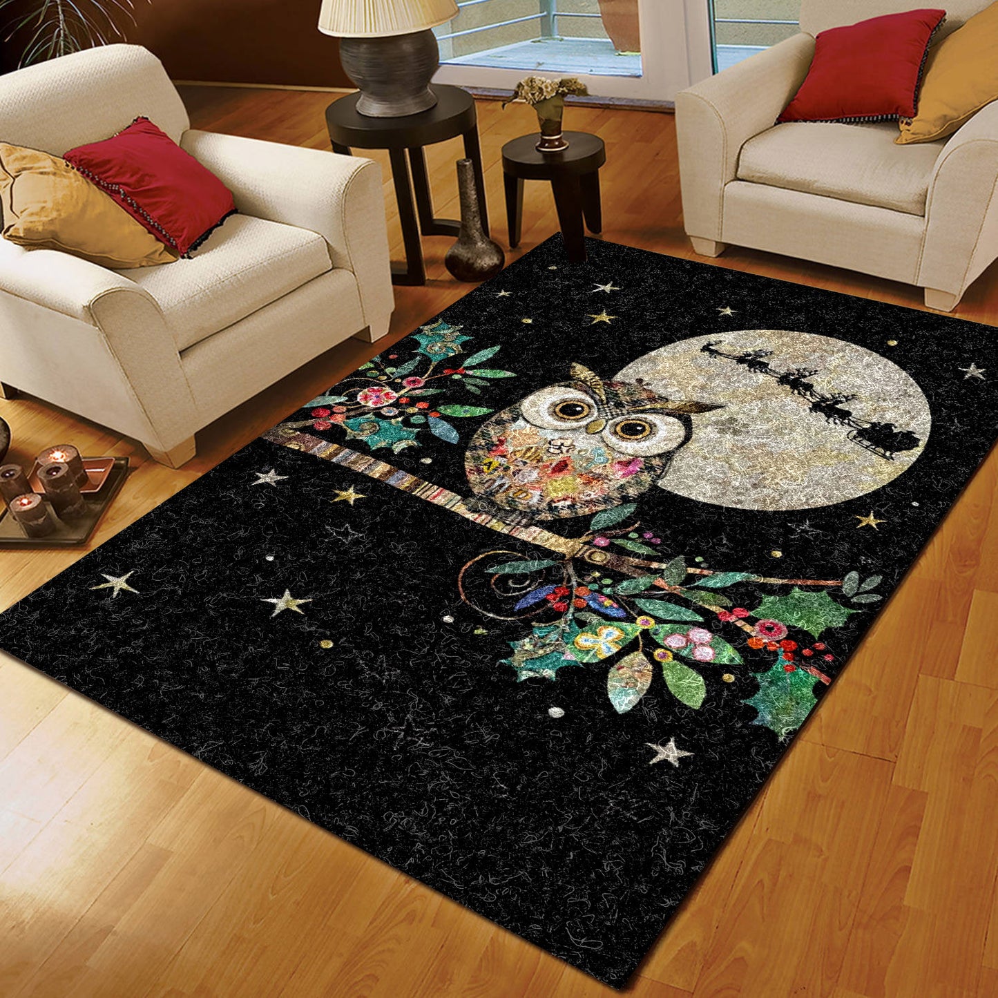 Christmas Owl HM0809034M Rug