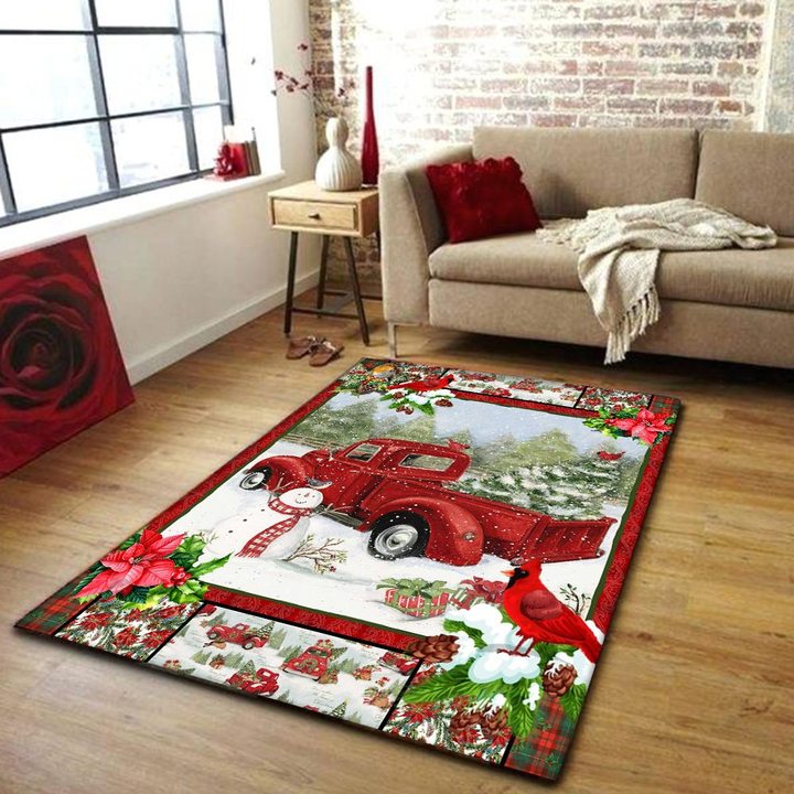 Christmas Red Truck CLM0511034M Rug