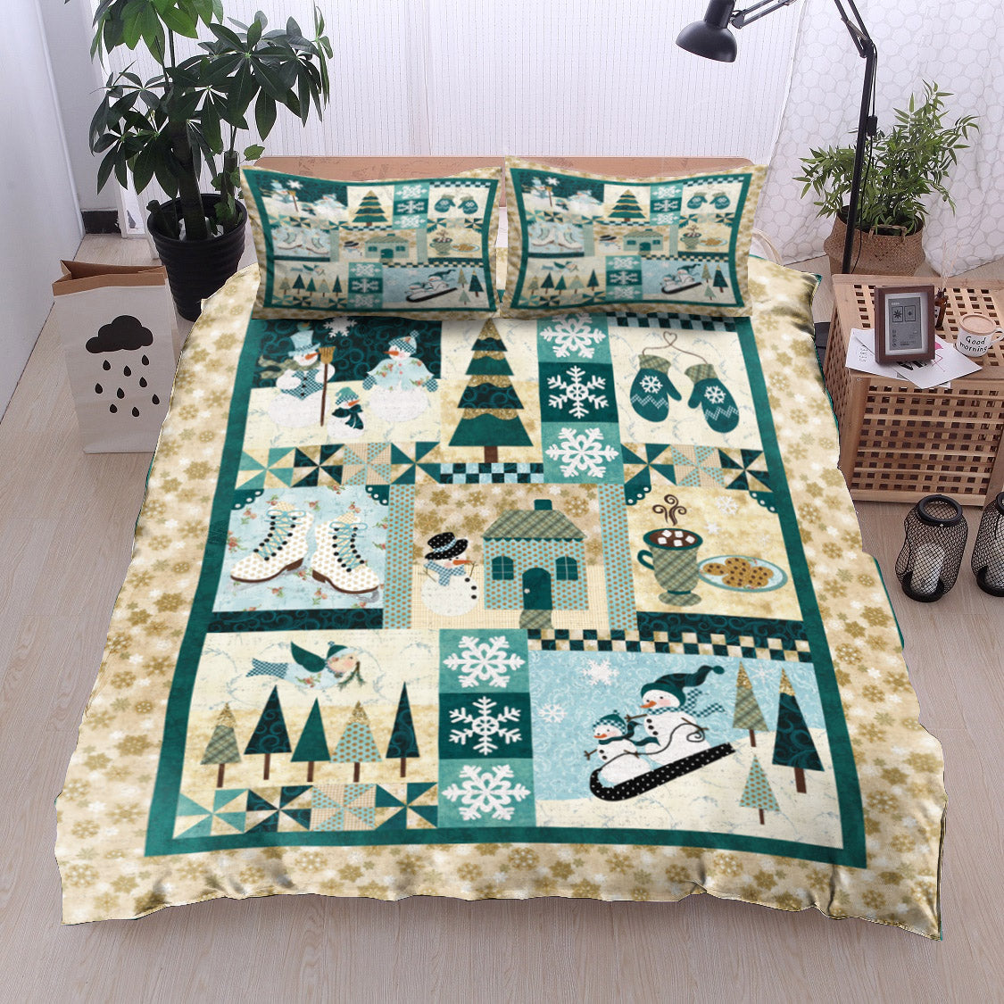 Christmas Snowman DV15100072B Bedding Sets