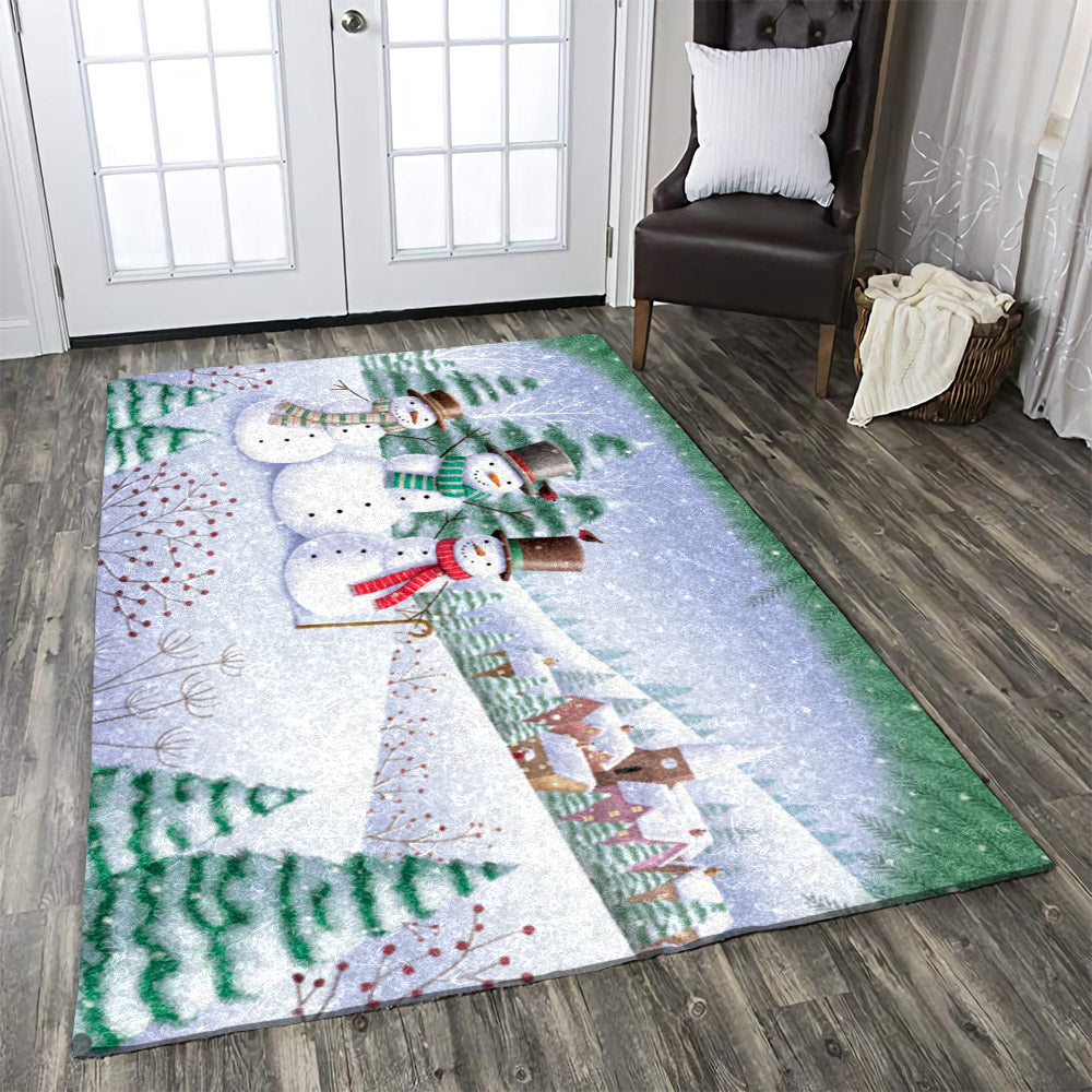 Christmas Snowman ML1511042R Rug