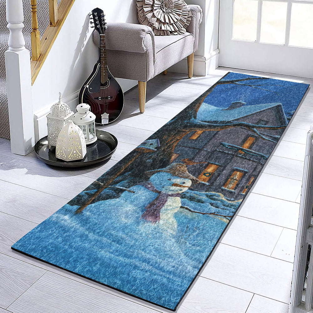 Christmas Snowman VD1110015RR Runner Rug