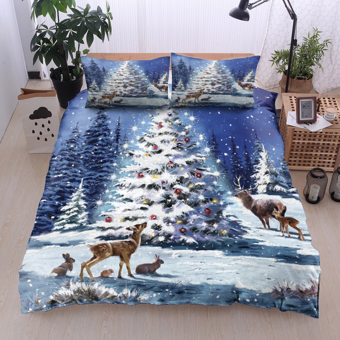 Christmas Tree Animals ML1511030B Bedding Sets
