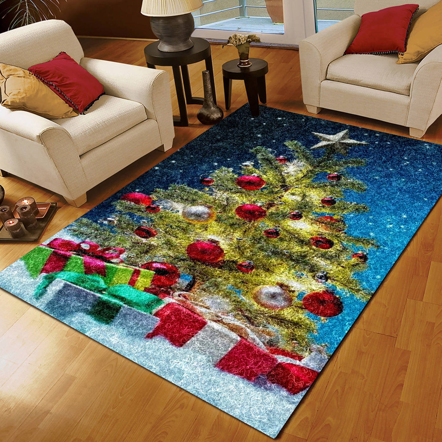 Christmas Tree CL0110022MDR Rug