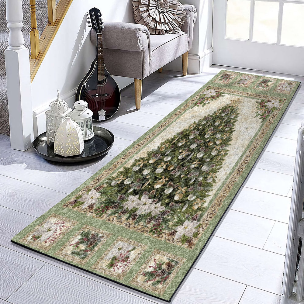 Christmas Tree NT081023RU Runner Rug