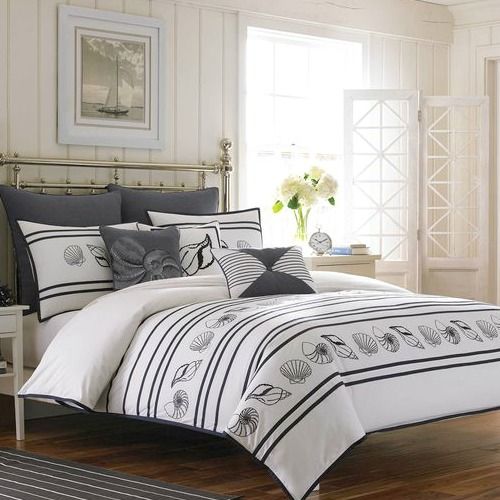 Coastal Beach Gray CLA0510149B Bedding Sets