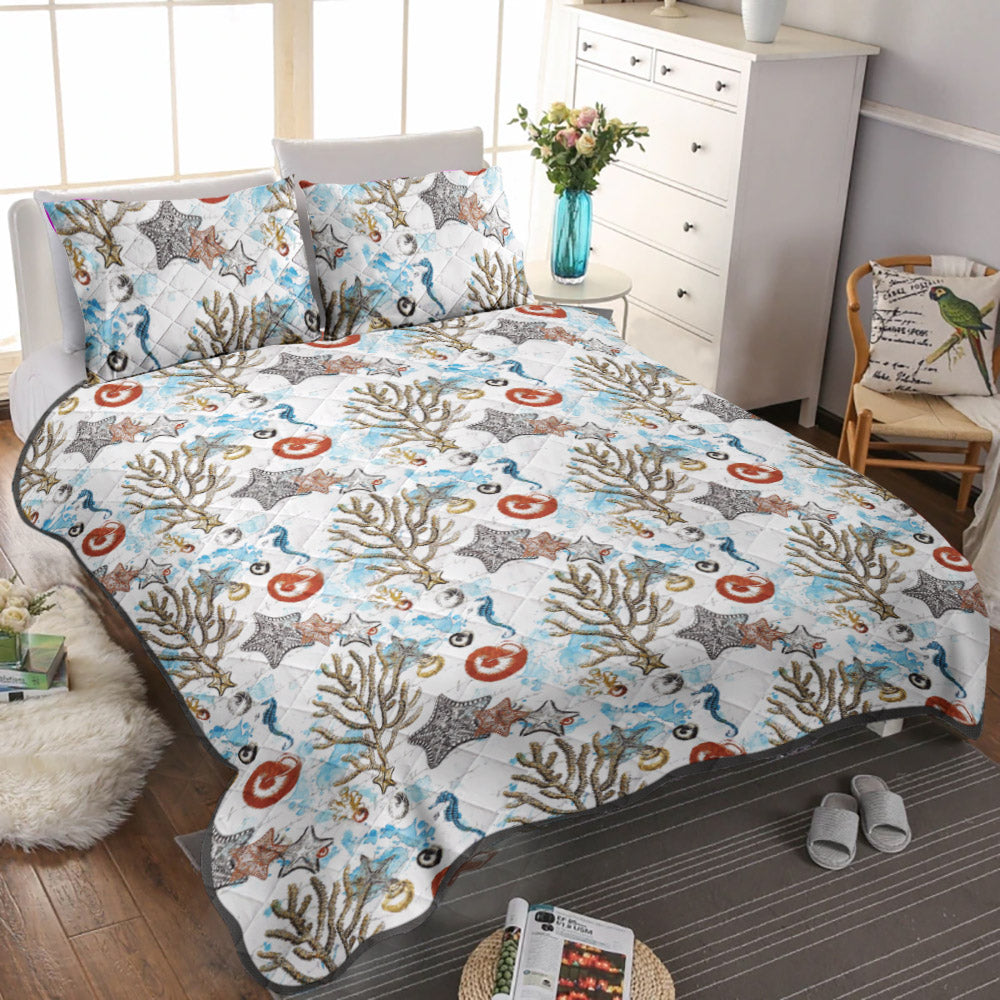 Coastal CLP1210026TT Quilt Bedding Set