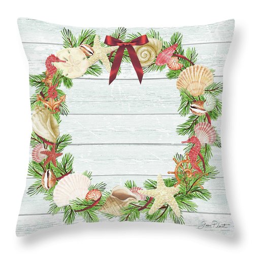 Coastal Christmas CLH18100226P Throw Pillow Covers