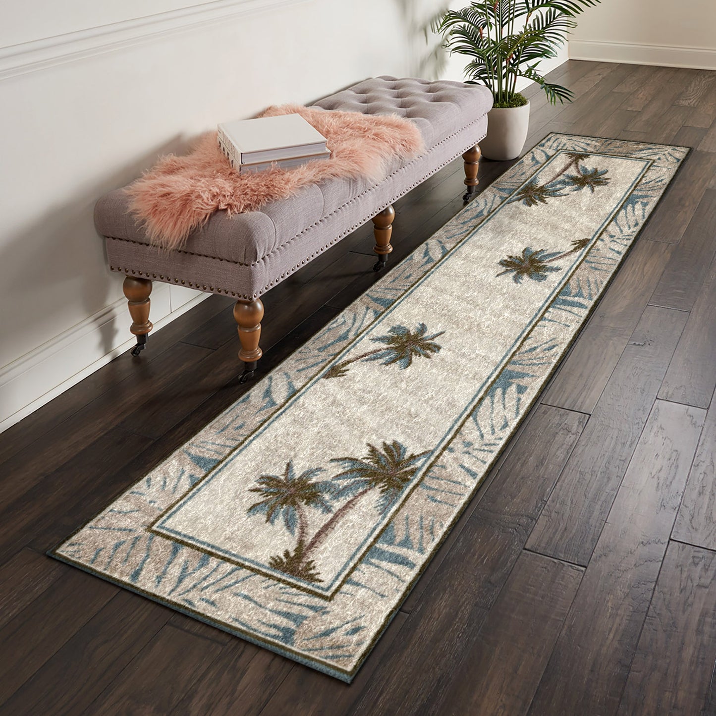 Coastal Palm CLP021030N Runner Rug