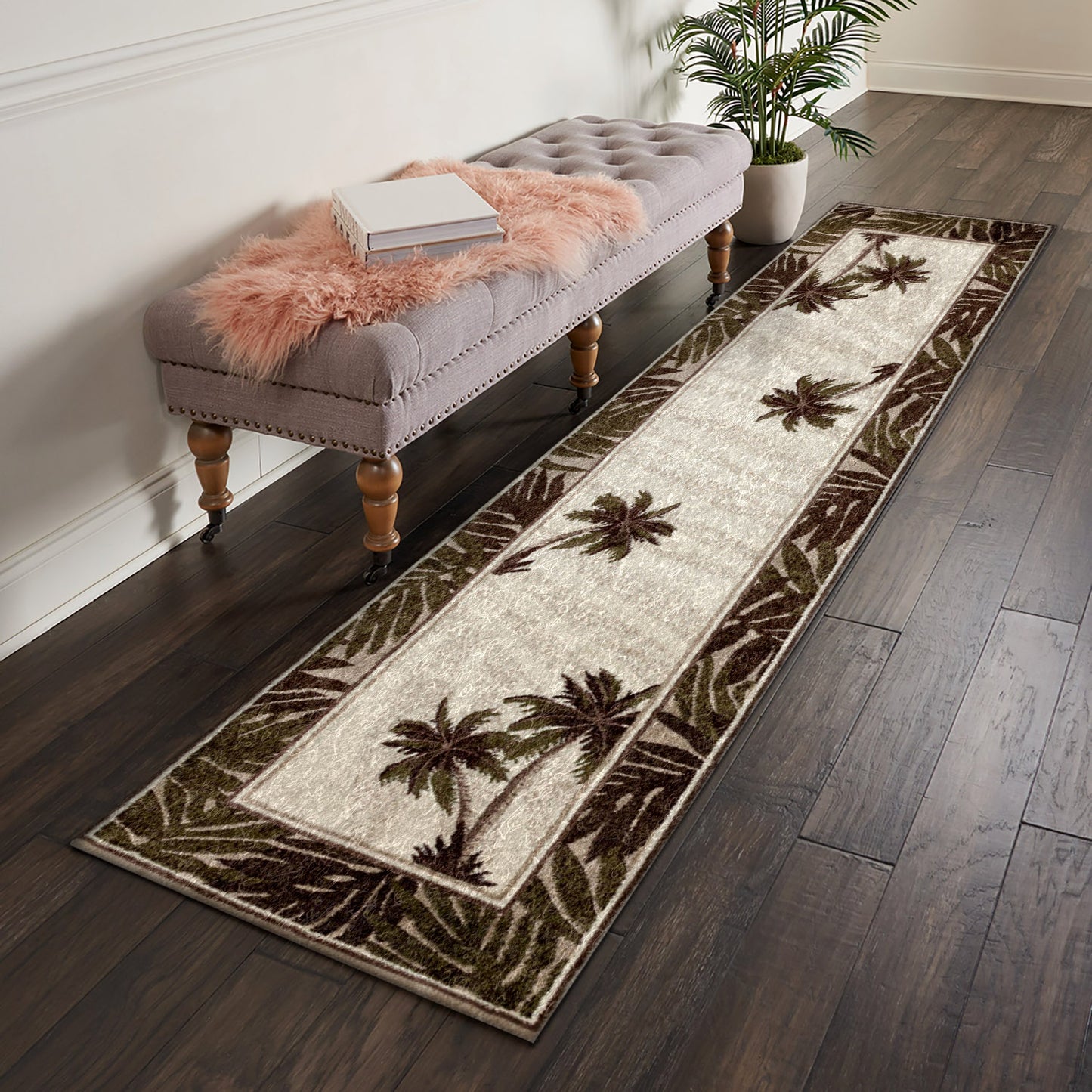 Coastal Palm CLP021031N Runner Rug