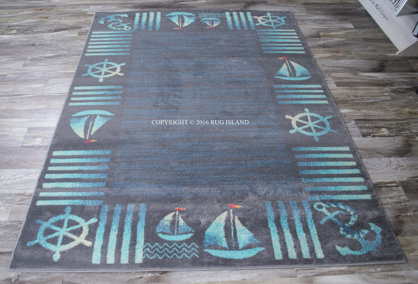 Coastal Sailboat CLM0310056M Rug
