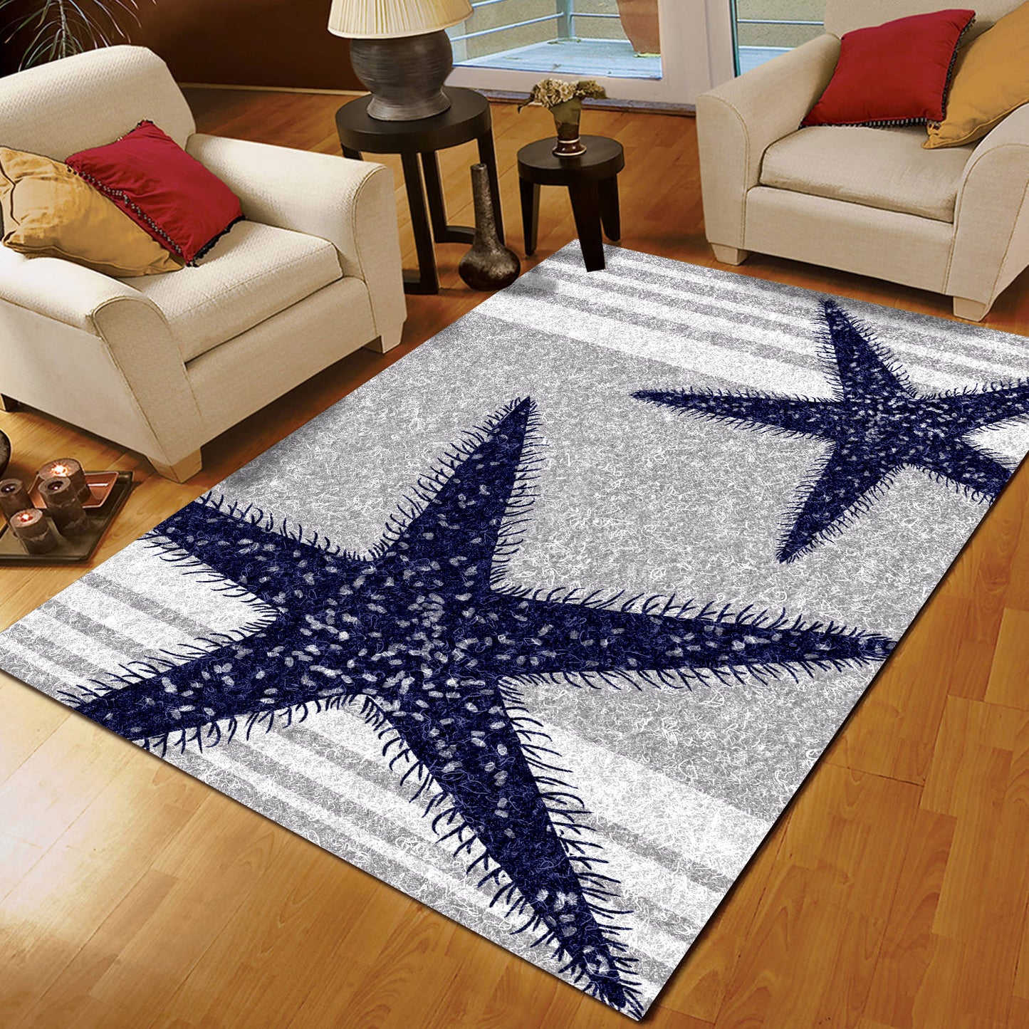 Coastal Starfish CLM0310058M Rug