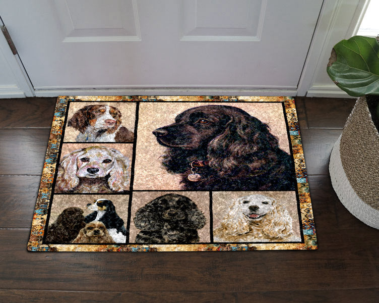 Cocker Spaniel Dog CL31100331MDD Non-slip Door mats