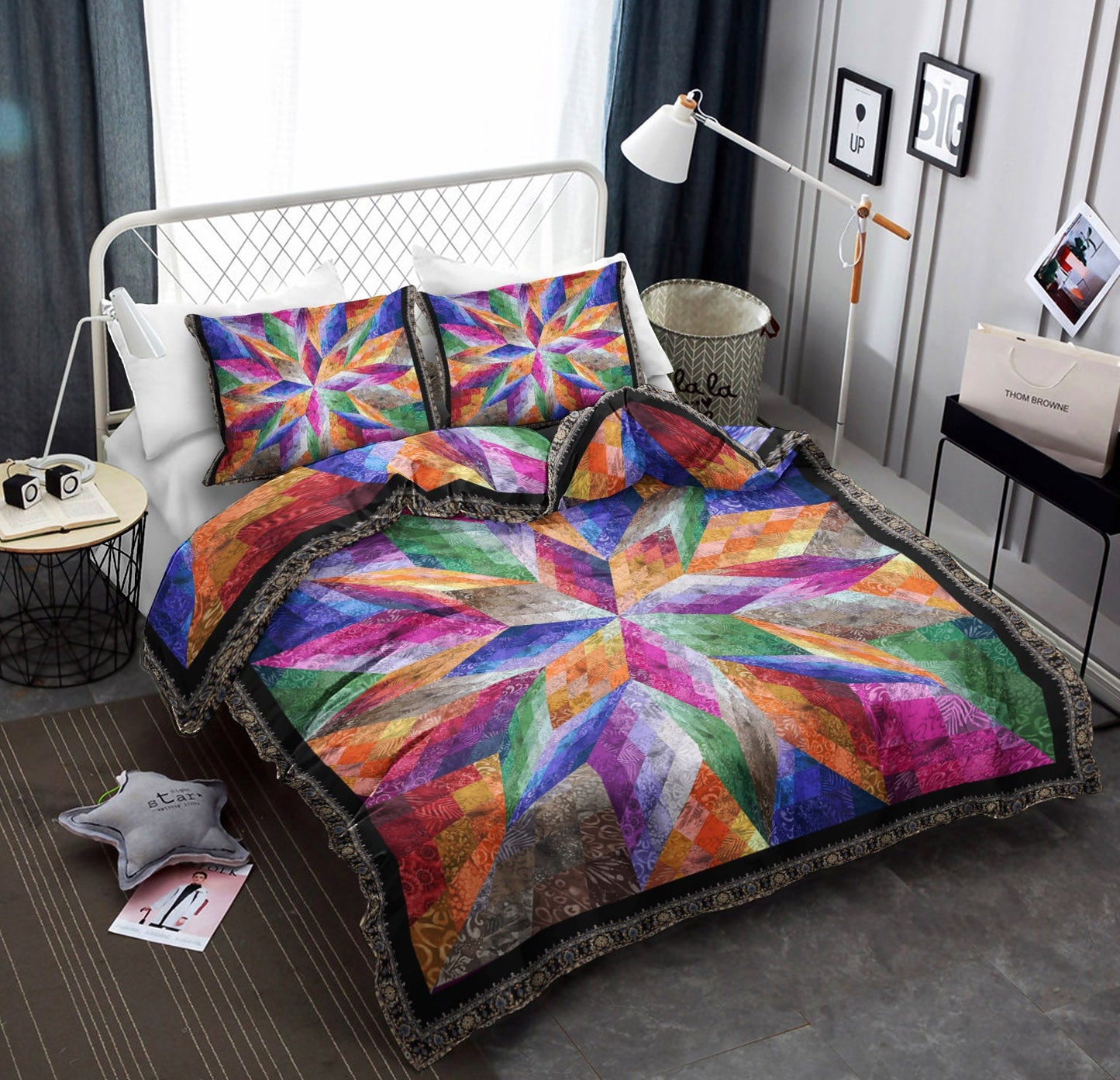 Colorful Star Native American Bedding Sets TL260515B