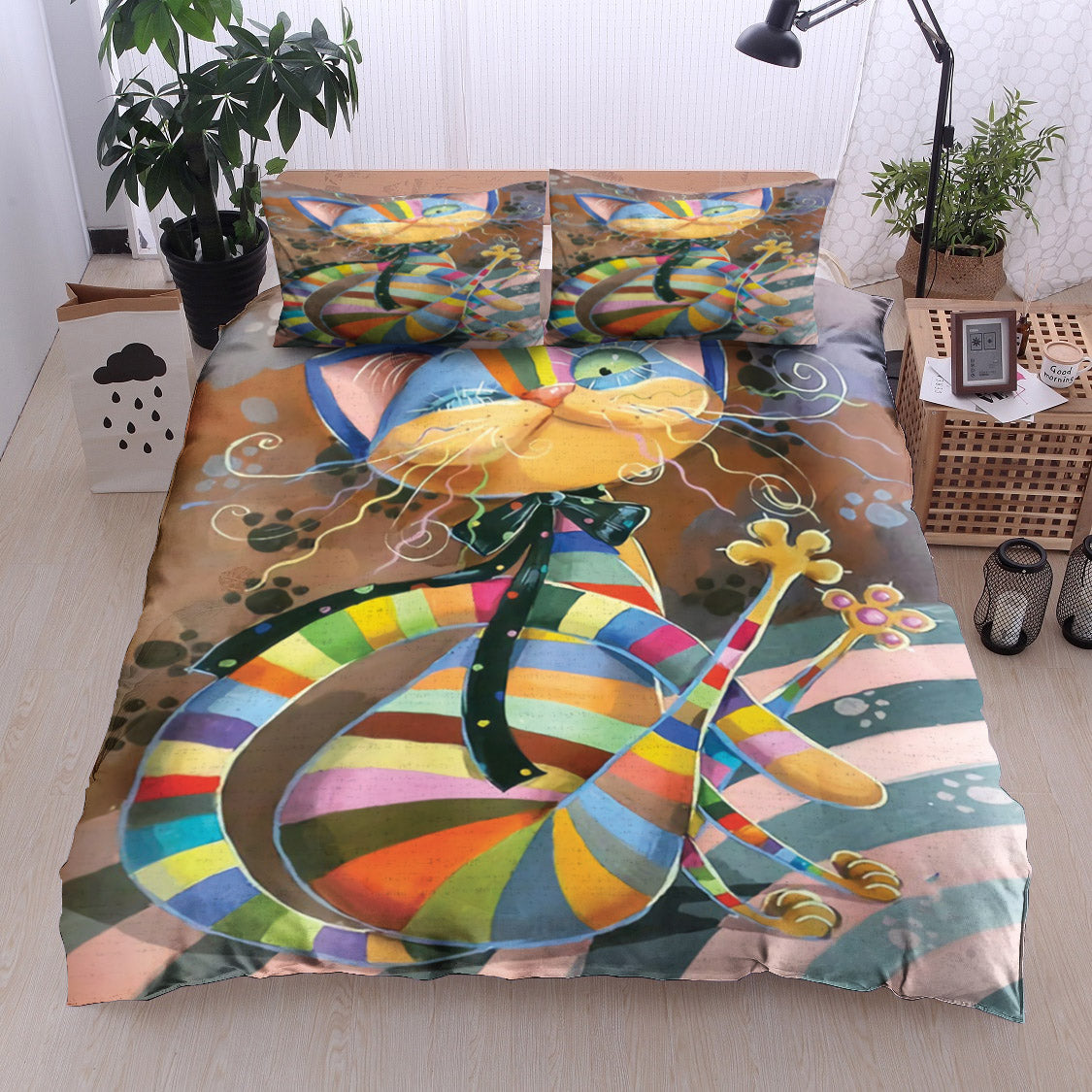 Colorful Cat BT0511090B Bedding Sets