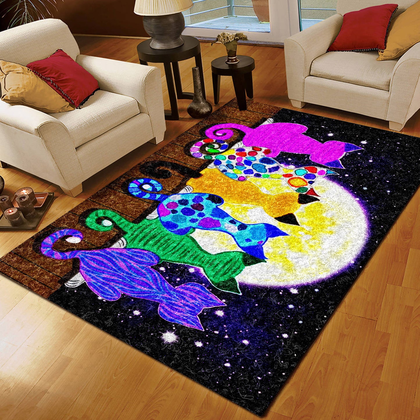 Colorful Cats TN0809037M Rug